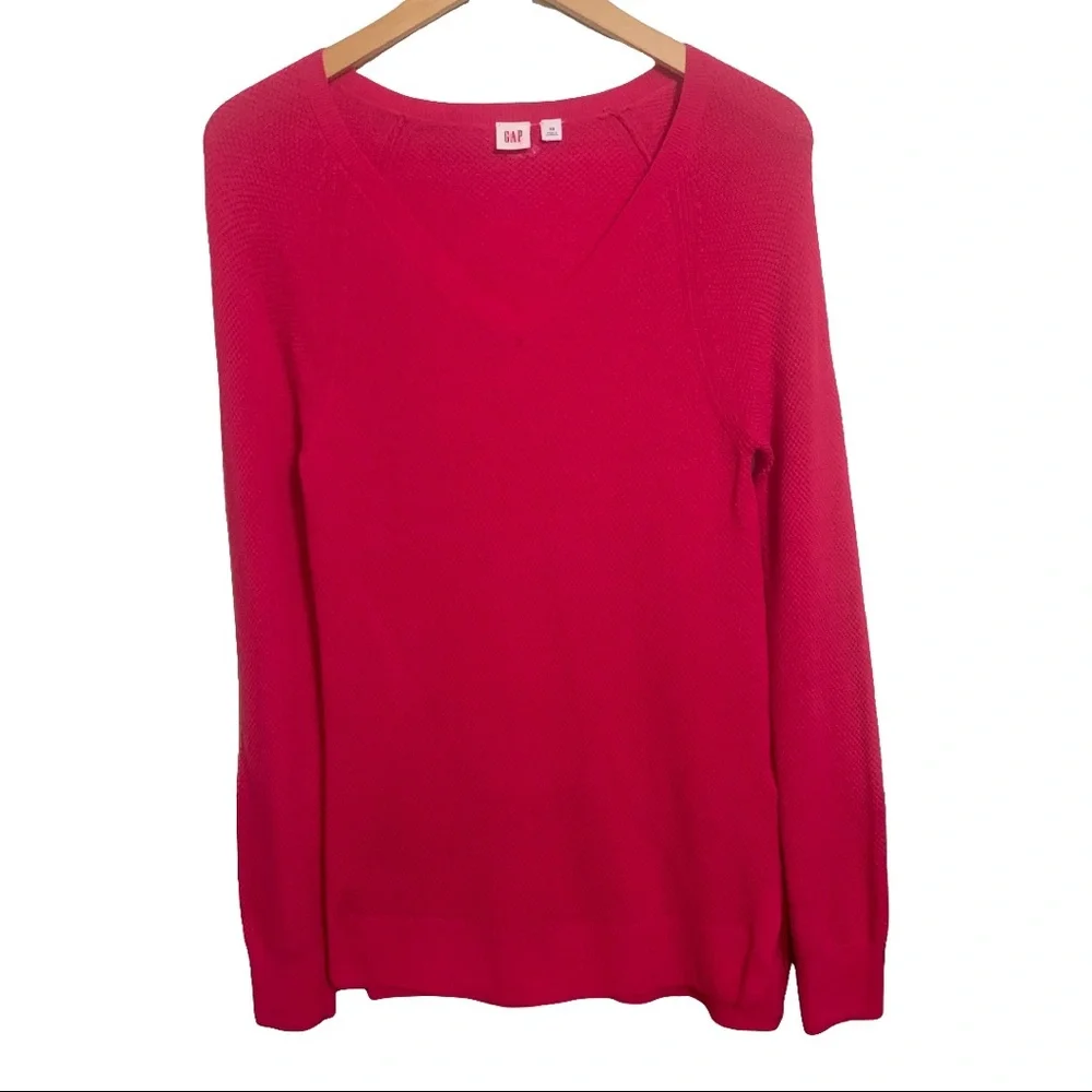 Gap Red Sweater Top XS - Picture 1 of 4